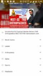 NEET-SS FNB Orthopaedics course Spine arthroplasty sports medicine trauma scopy MCQ question bank mock test series